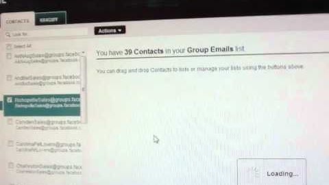 How to send Email to Groups to make posts or add photos/albums