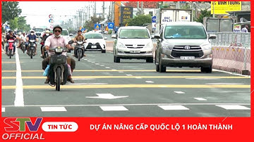 STV - Quốc lộ 1A nâng cấp làm thay đổi bộ mặt Trung tâm TT. Châu Thành