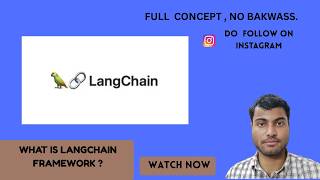 what is langchain framework ?