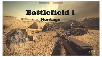 Battlefield 1 Kill Montage With Selbstlader M1916