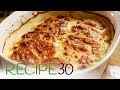 Amazing Gratin Dauphinois -  potatoes in cream with cheese