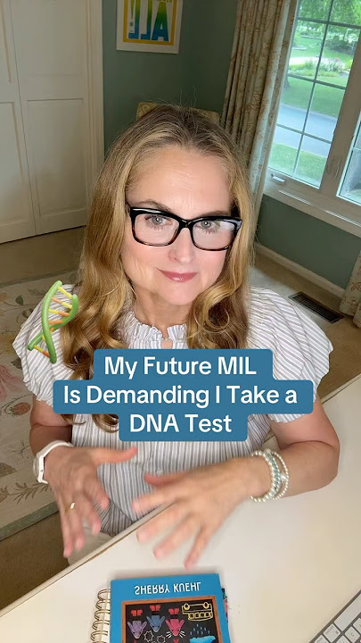 This is weird - right? #dna #dnatest #motherinlaw #bride #genetics