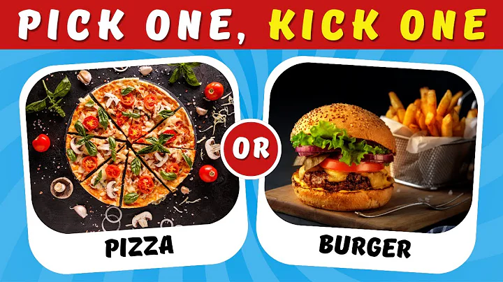 PICK One, KICK One | JUNK FOOD Edition 🍔🍟