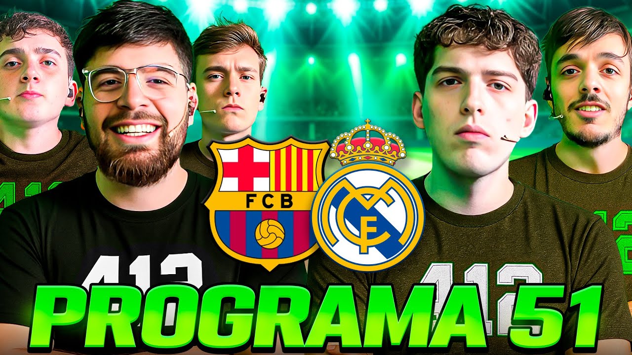 EL BARCELONA ESTA MUY LEJOS DEL REAL MADRID? + EMPEZO LA ERA DEL MANCHESTER + JUEGO - PROGRAMA 51