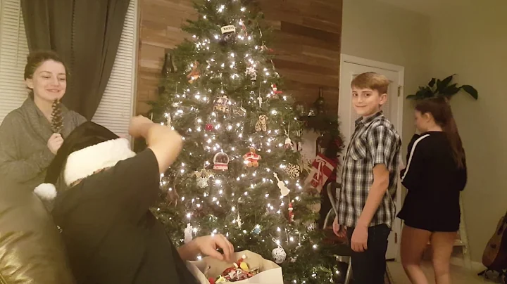 Christmas decoration hanging is hilariously awkwar...