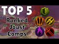 Top 5 best recommended team comps for ranked joust