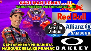 BRUTAL🔴DEMI SPONSOR MARC MARQUEZ RELA KE PRAMAC DUCATI 2025‼️BERITA MOTOGP HARI INI,MOTOGP HARI INI