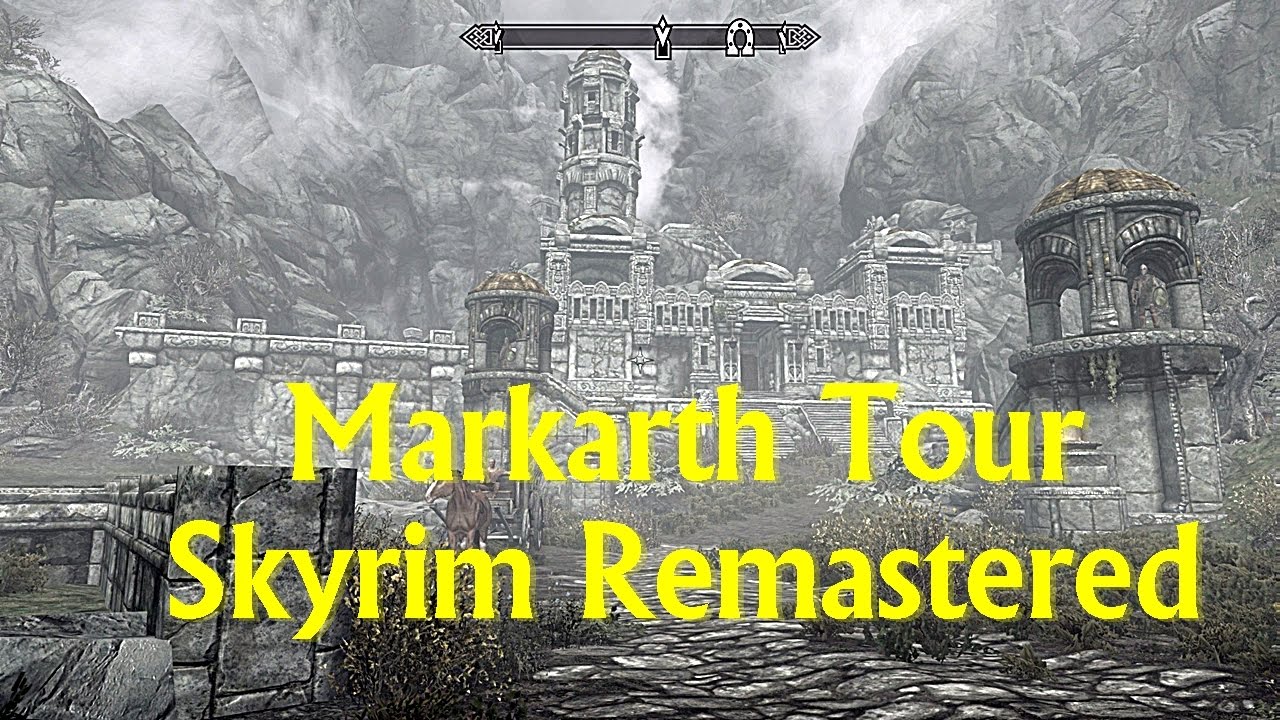Markarth Tour Skyrim PS4 Remastered