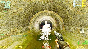 Counter Strike Source - Zombie Mod Online Gameplay on de_chateau Map