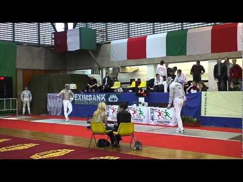 Sabre Fencing - Wang CHN v Rogers USA - Budapest '09