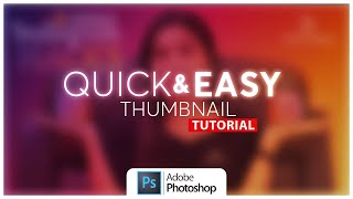 How To Create Interesting Thumbnails On Youtube Tech Chick Photoshop Tutorial