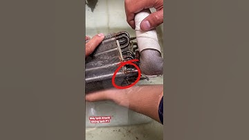 Máy lạnh hitachi không lạnh bị xì gas dàn lạnh. Khắc phục  xì gas P1 #maylanhhitachikhonglanh