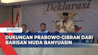 Dukungan Prabowo Gibran dari Barisan Muda Banyuasin