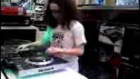 DJing at Best Buy