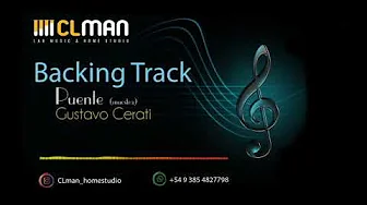 Puente Gustavo Cerati Backing track Pista Puente Gustavo Cerati Backing track Pista