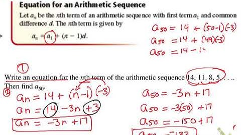 4.6 arithmetic sequences video