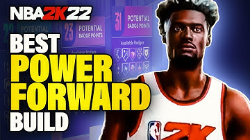 BEST POWER FORWARD BUILD in 2K22 (No Glitch)