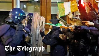 Dublin riots: violent clashes with police is 'worst disorder in decades' image