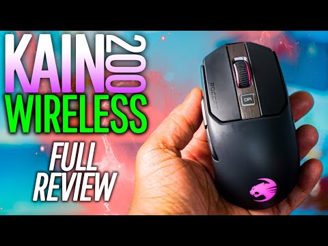 Roccat Kain 200 AIMO REVIEW! Best "HEAVY" Wireless Mouse of 2020?