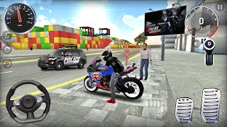 Xtreme Motorbike City Driving Police Racing Motorcycle Stunt Motocross For Android Drive Gameplay screenshot 3