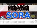 ※ベース初心者おすすめ!!【TAB譜付ベース】 KALMA/カルマ  SORA 【弾いてみた・ベースカバー】BassCover