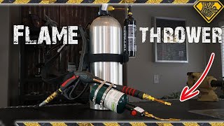 How To Build A FLAMETHROWER! TKOR Dives Into Everything You Need To Know About Flame Throwers!