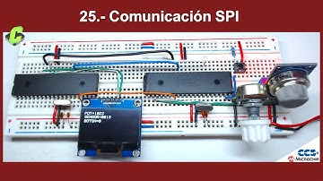 25.- Comunicación Serial SPI half duplex | Curso Microcontroladores PIC