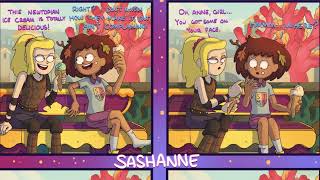 Amphibia comic edits #3 #sashannarcy #sashanne #marcanne