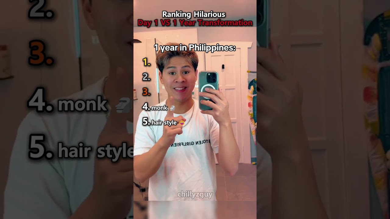 Ranking Hilarious Day 1 VS Year Transformation Shorts