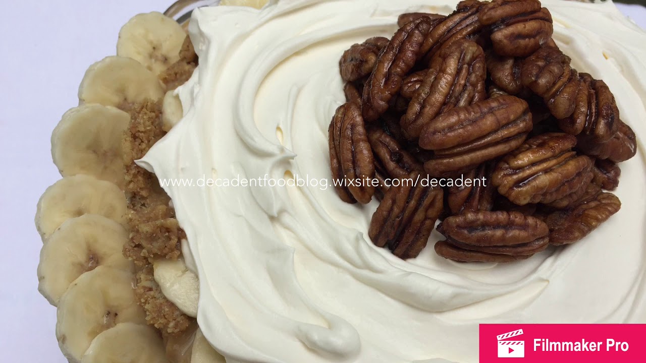 Pecan Banoffee Pie - The coming together |Decadent Food Blog