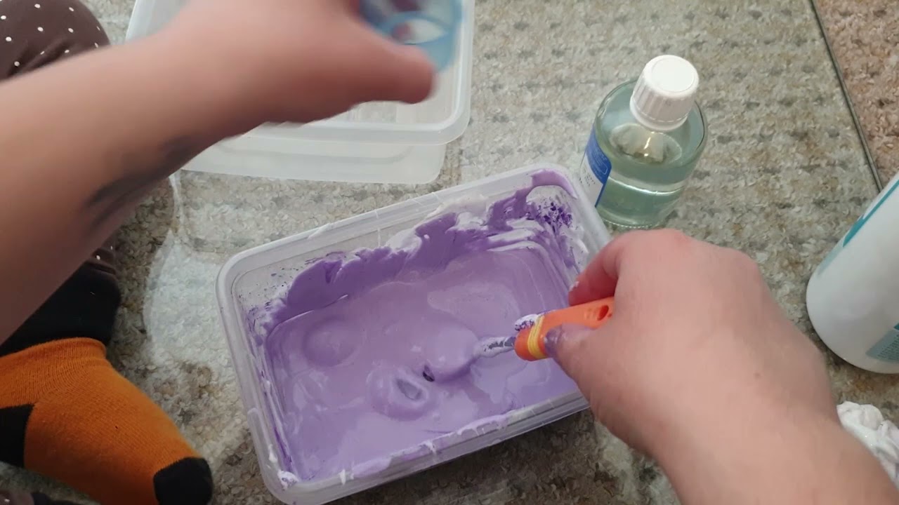 How to Make Slime with Mica Powder in Mopa Crafts