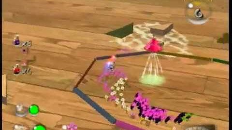 Pikmin 2 - Glitch : Flying fried egg (Hideous Victual)