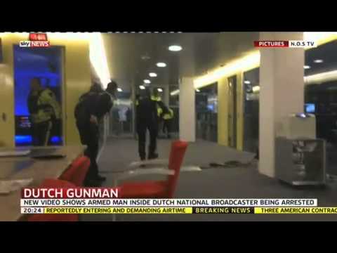 Arrest Of Gunman Inside Dutch National Broadcaster