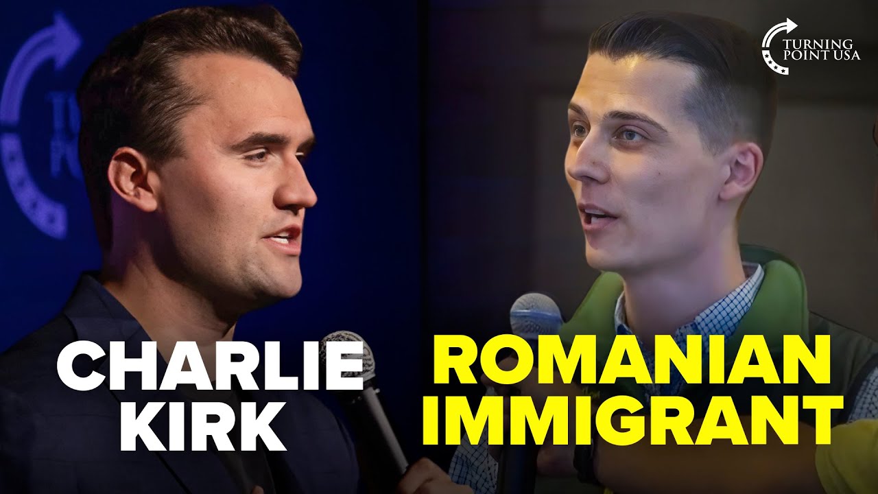 Charlie Kirk Asks Romanian Immigrant Why American Citizens Are Now Supporting Communism in America