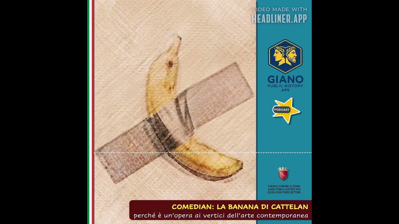 COMEDIAN: La Banana di Cattelan | Marco LODI dialoga con Alcidonio URSITTI
