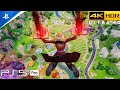 Fortnite PS5 Pro 4K 120FPS HDR Gameplay Skin Scarlet 