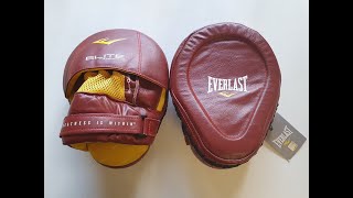 Everlast Elite Leather Mantis Punch Mitts-Обзор боксерских лап