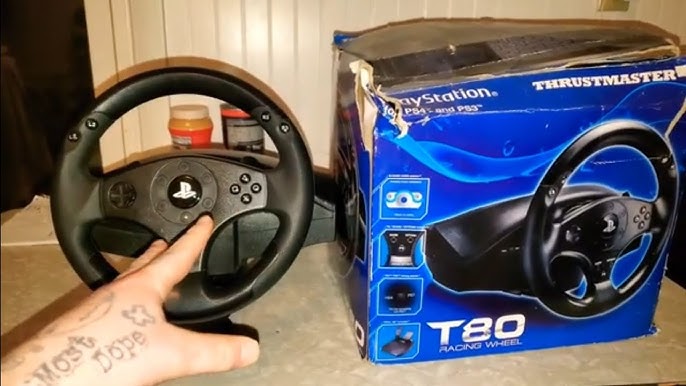 PS4 - Lenkrad / Racing / Steering Wheel mit Pedale #T80