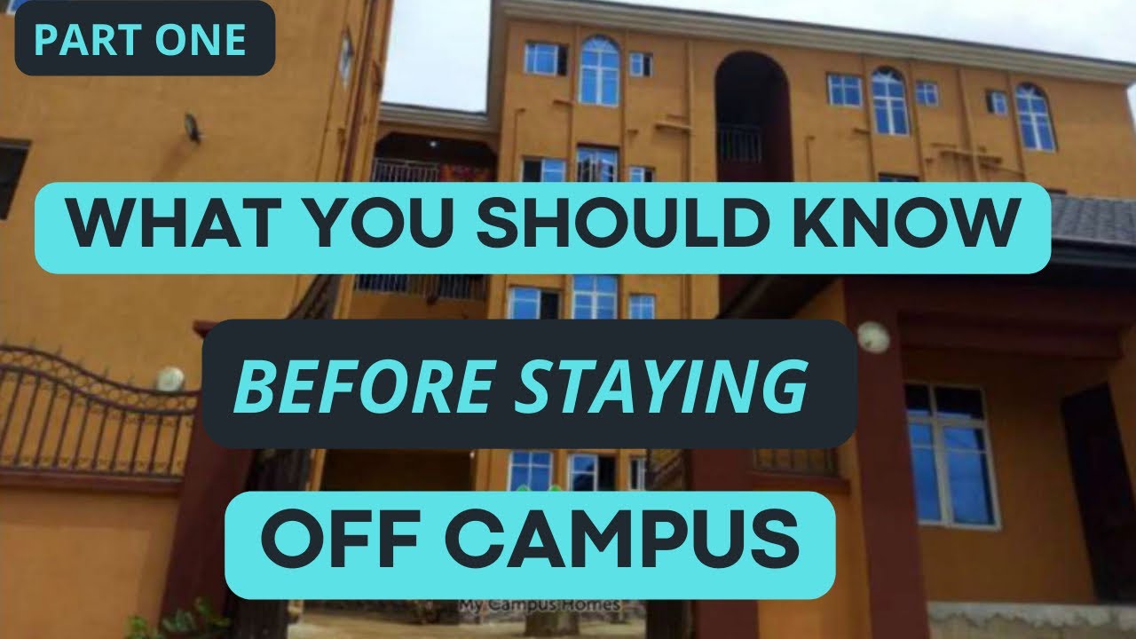 (PART 1) PROS & CONS of staying OFF CAMPUS || WATCH this before RENTING