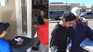 TIPPING DELIVERY DRIVERS 100 DOLLARS + FEEDING THE HOMELESS