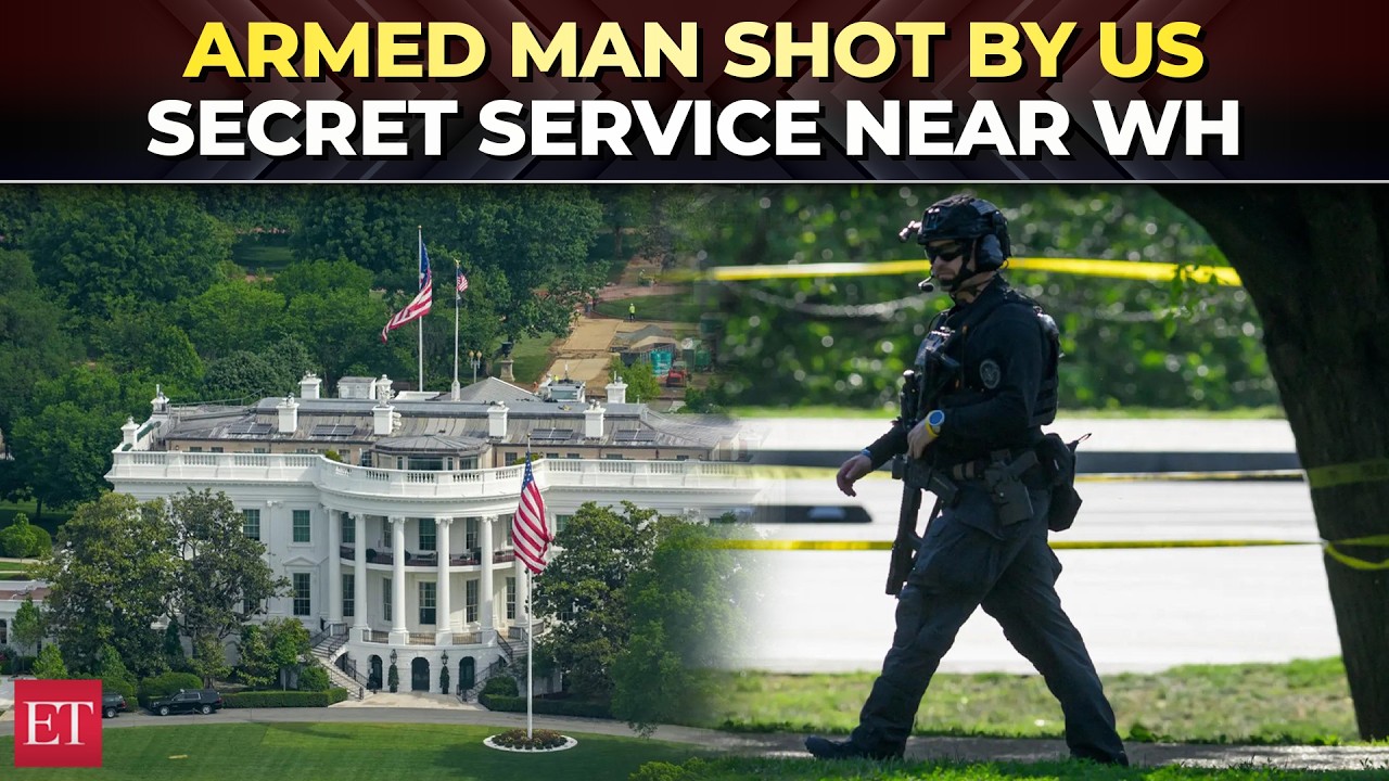 ‘Officers engaged the suspect’: Armed man shot by US Secret Service agents  near White House