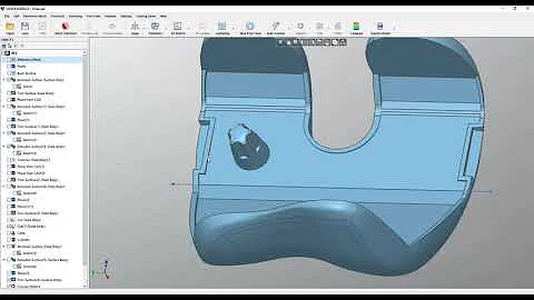 QS Tutorials: Linear Pattern - How to do Reverse Engineering with QUICKSURFACE