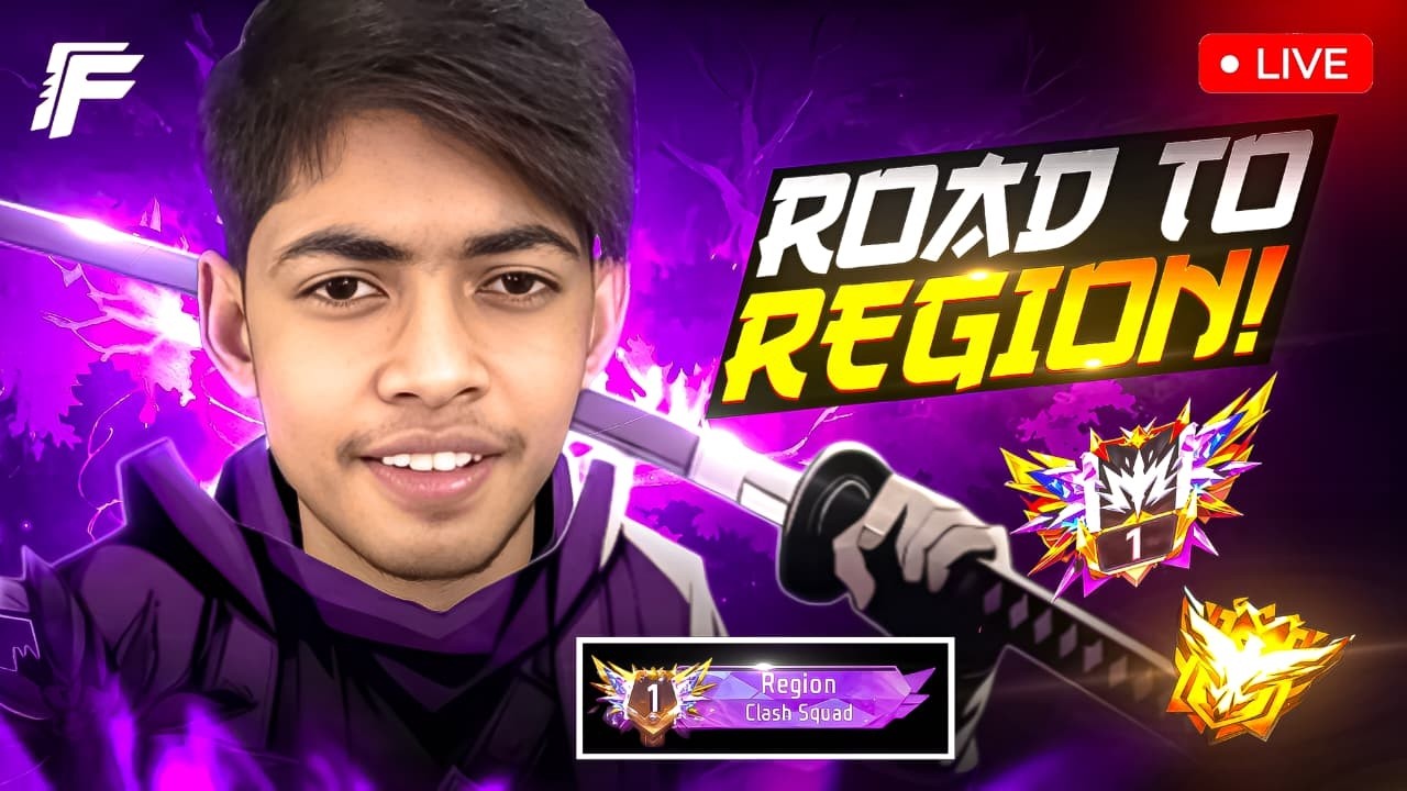 🔴Ramadan Day 8 Live😍 Rank Push 🔥 | Free Fire Live !!