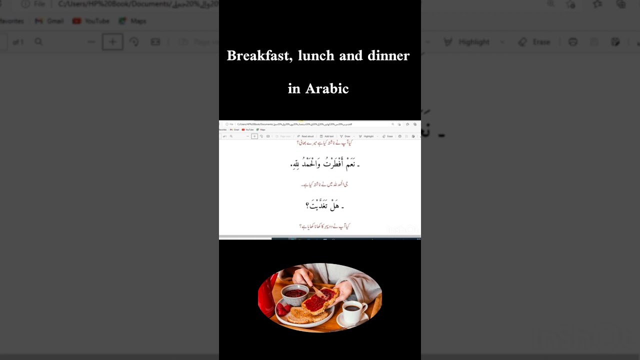 Breakfast Lunch And Dinner In Arabic YouTube Breakfast Lunch And Dinner In Arabic YouTube