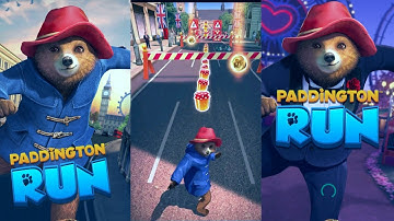 Paddington Bear Run Endless Running Gameplay Video Infinite run through London with Paddington