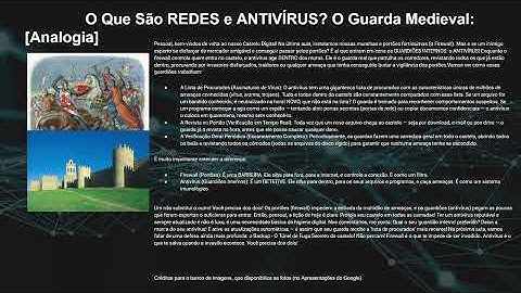 Aula didática sobre a REDES (Part01 Ep03)