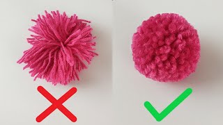 How To Make A Pom Pom Woolen Ball Making