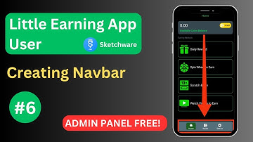 BUILD NAVBAR | LITTLE EARNING | SKETCHWARE | PART #6