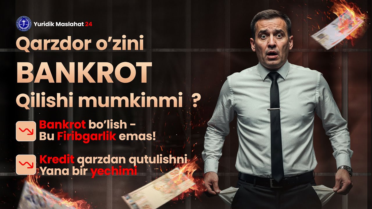 Qarzdor o‘zini bankrot qilsa bo'ladimi?
