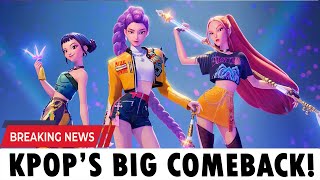 'Golden' from 'Kpop Demon Hunters' bounces back to No. 3 on British Official chart